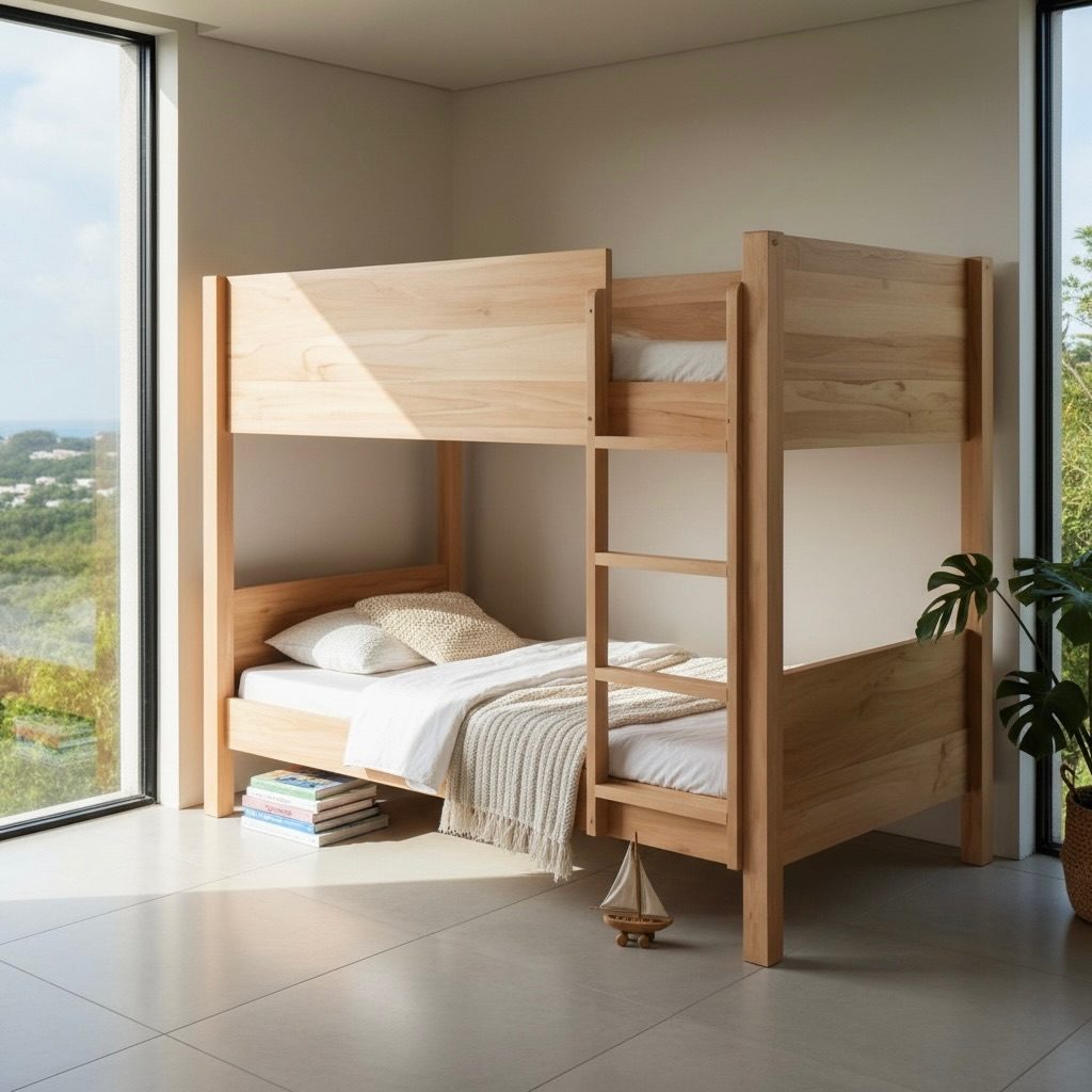 Lit en teck 3 – Décors & Bois Guadeloupe