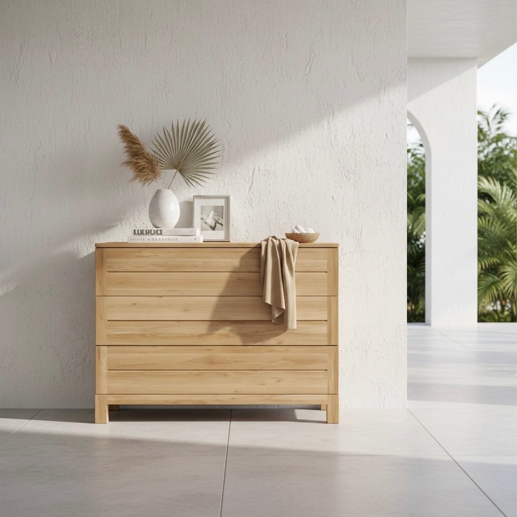 Commode en teck 8 – Décors & Bois Guadeloupe