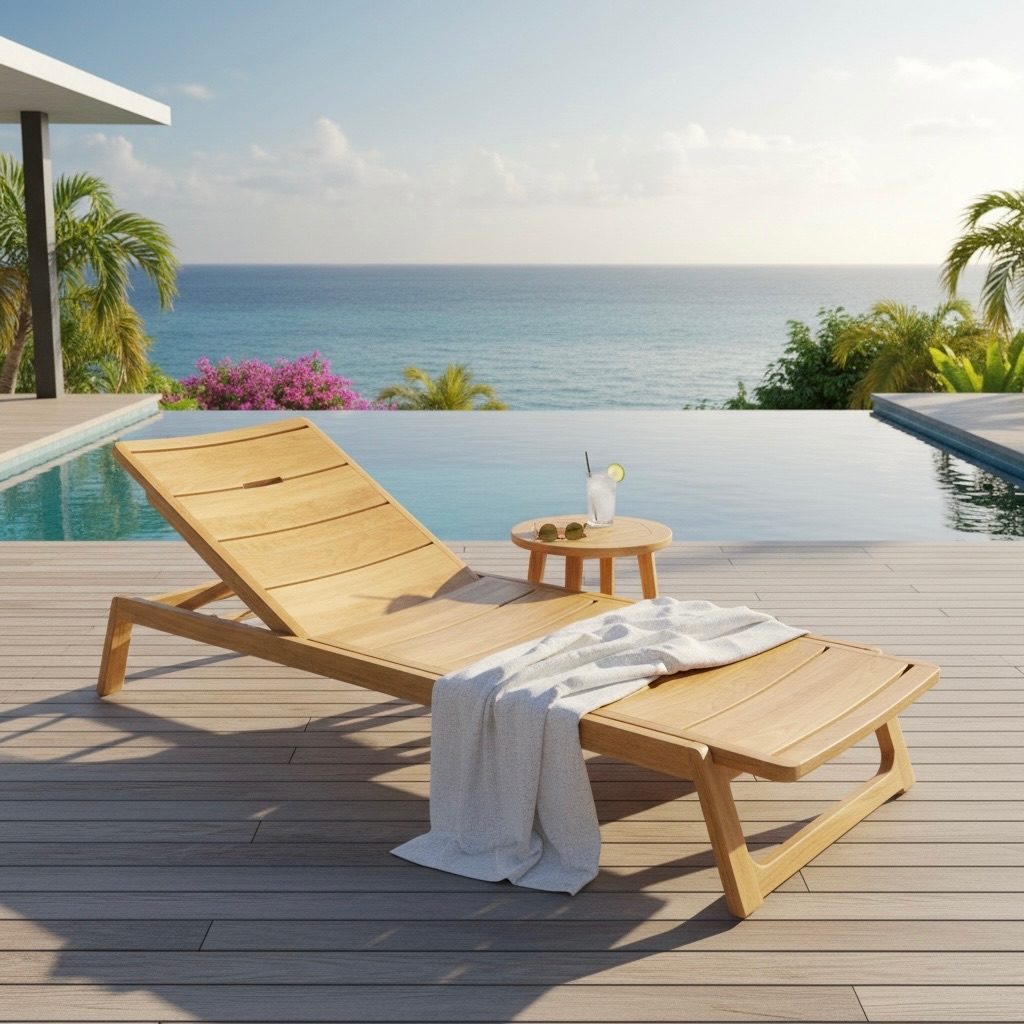 Transat en teck 4 – Décors & Bois Guadeloupe