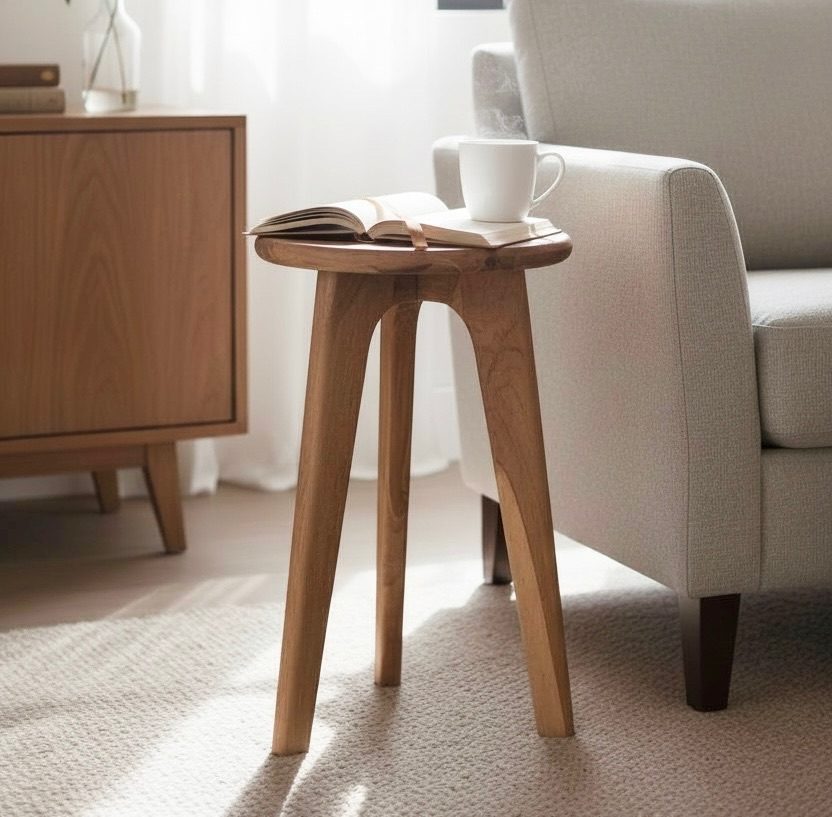 Table de chevet en teck 2 – Décors & Bois Guadeloupe