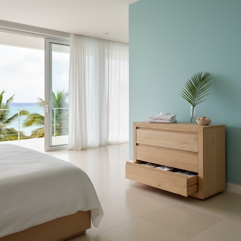 Commode en teck 10 – Décors & Bois Guadeloupe