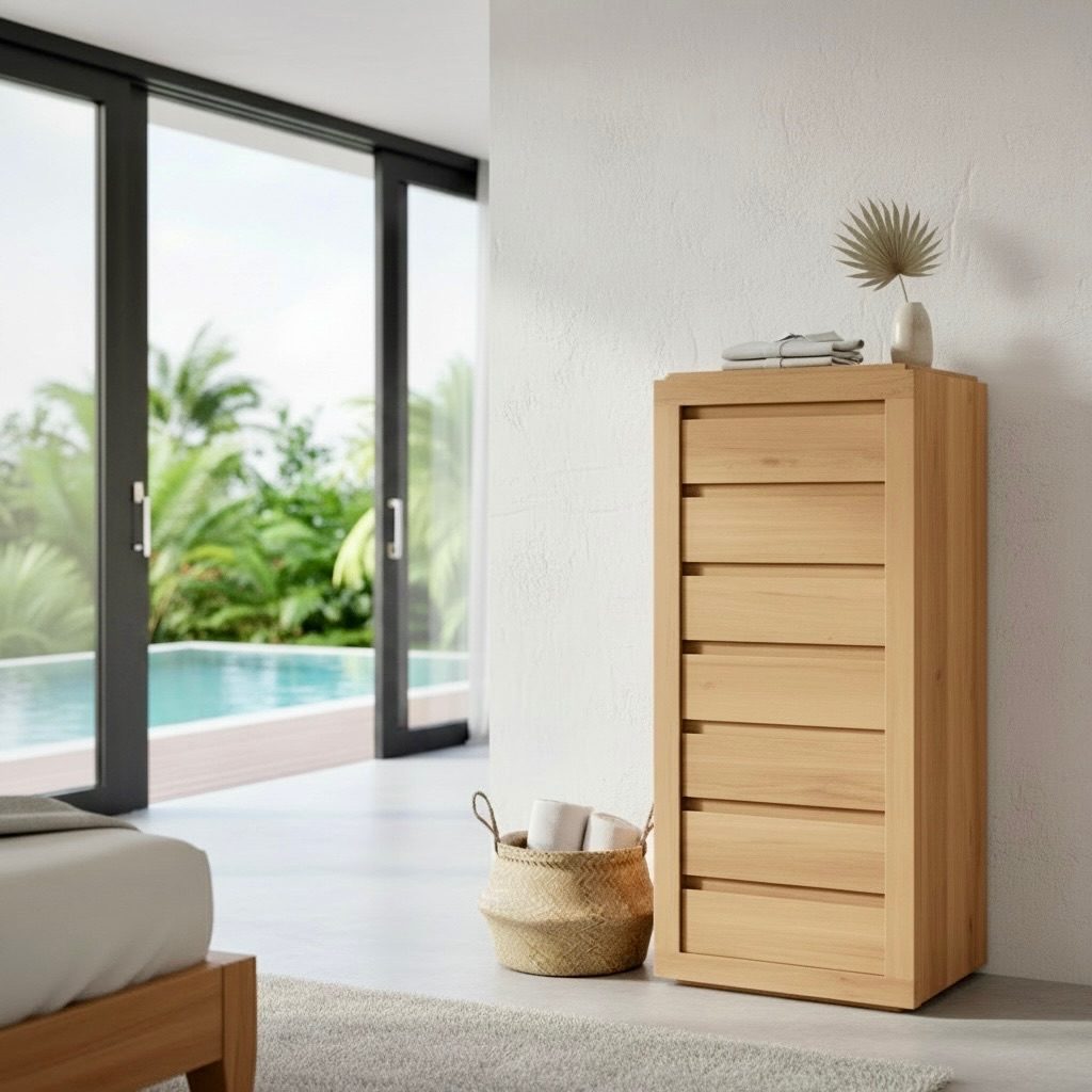 Chiffonnier en teck 6 – Décors & Bois Guadeloupe