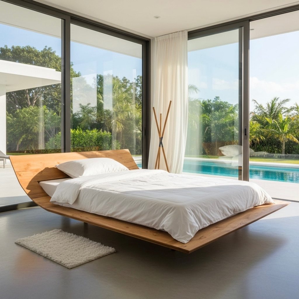 Lit en teck 11 – Décors & Bois Guadeloupe